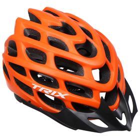 Шлем велосипедиста TRIX, кросс-кантри, 35 отверстий, регулировка обхвата, размер: L 59-60см