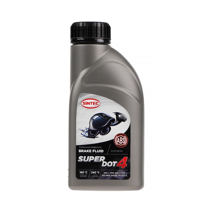 Тормозная жидкость SINTEC Super Dot-4, 455 г