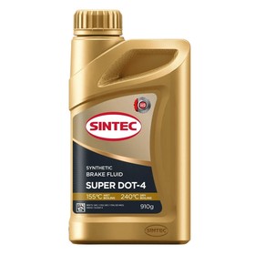 Тормозная жидкость SINTEC Super Dot-4, 910 г 159591