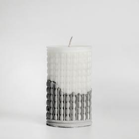 Interior candle on concrete 