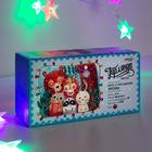 Гирлянда «Нить» 3 м с насадками «Звёзды», IP20, прозрачная нить, 20 LED, свечение мульти (RG/RB), мигание, USB 806829