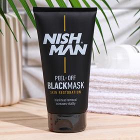 Черная маска NISHMAN BLACK PEEL OFF MASK, 150 мл