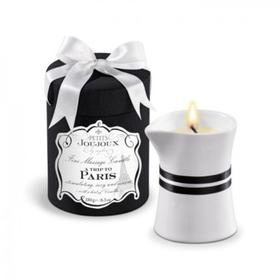 Свеча - аромасло для массажа Paris, ваниль и сандал, 190 г
