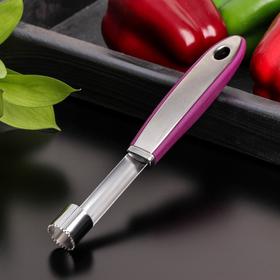 Нож для сердцевины Доляна Blade, 21 см, ручка soft-touch, цвет фиолетовый