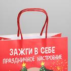 Пакет подарочный «Зажги в себе», 22 × 22 × 11 см 6249092