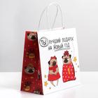 Пакет подарочный «Ты - лучший подарок», 22 × 22 × 11 см 6249093