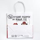Пакет подарочный «Ты - лучший подарок», 22 × 22 × 11 см 6249093