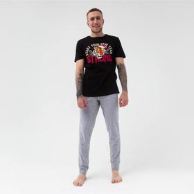 Пижама мужская новогодняя KAFTAN "Strong" р.54