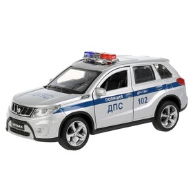 {{photo.Alt || photo.Description || 'Машина металлическая «Suzuki Vitara полиция», 12 см, открываются двери и багажник, цвет серебристый'}}