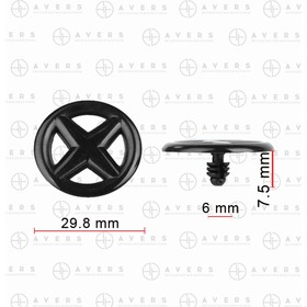 Клипса Nissan 6584630F00 4872476