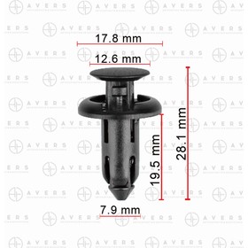 Крепеж Honda 90505SX0003 4872768