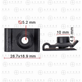 Крепеж Toyota 5387922010 4872834