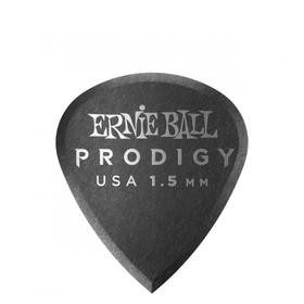 Медиаторы ERNIE BALL 9200 - Prodigy Mini, 1.5 мм, материал делрин, черные, 6 шт
