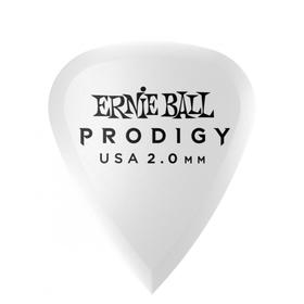 Медиаторы ERNIE BALL 9202 - Prodigy Standard, 2 мм, материал делрин, белые, 6 шт