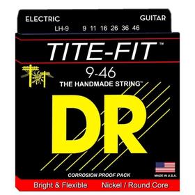 Струны для электрогитары DR LH - 9 - серия Tite - Fit никелированные, Light to Medium (9 - 46)   663