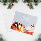 Открытка-мини Meowy catmas, 8,8 х 10,7 см Открытка-мини Meowy catmas, 8,8 х 10,7 см