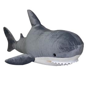 Мягкая игрушка «Акула», 50 см, серая