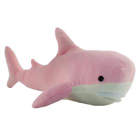 Мягкая игрушка «Акула», 95 см, розовая