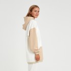 Худи женское MINAKU: Casual Collection цвет бежевый/экрю, р-р 42 - фото 14114