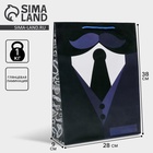 Пакет ламинированный «Костюм», L 38 х 28 х 11,5 см 6582735