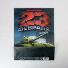 Пакет ламинированный вертикальный «С днём защитника», L 31 × 40 × 11.5 см 6631916