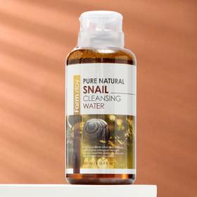Очищающая вода FarmStay Pure Natural Cleansing Water Snail, 500 мл