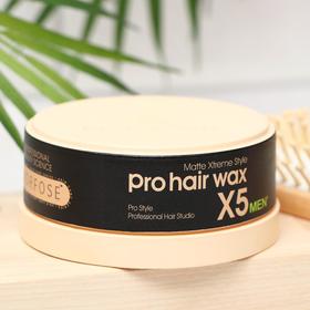 Воск для волос MORFOSE Pro Hair Wax X5, Matte Xtreme, 150 мл