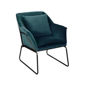 Кресло Alex, 680 × 800 × 790 мм, цвет тёмно-бирюзовый