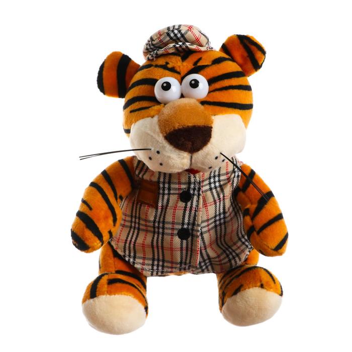 Мягкая игрушка «Тигр в костюме», 15 см - фото 3012609
