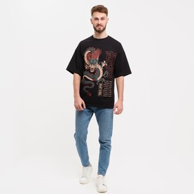 Футболка KAFTAN "Dragon", черный, р. 46