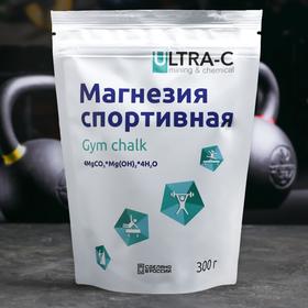 Магнезия спортивная Ulta-C Gum chalk, порошок 0.3 кг