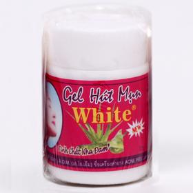 Очищающий гель White Gel Hat Mun от чёрных точек, расширенных пор, угрей и воспалений (с бумажными полосками), 22 г 6852130