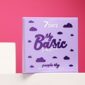 Палетка пигментов для макияжа 7DAYS MY BASIC 101 Purple Sky , 9  г