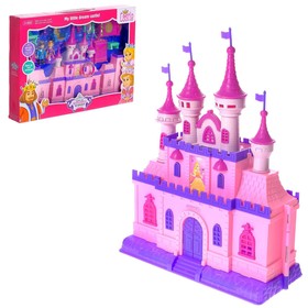 Замок для кукол «Сказка» складной, свет, звук, с фигурками и аксессуарами
