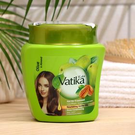 Маска для волос Dabur Vatika Naturals Deep Conditionin Olive & Almond, 500 г