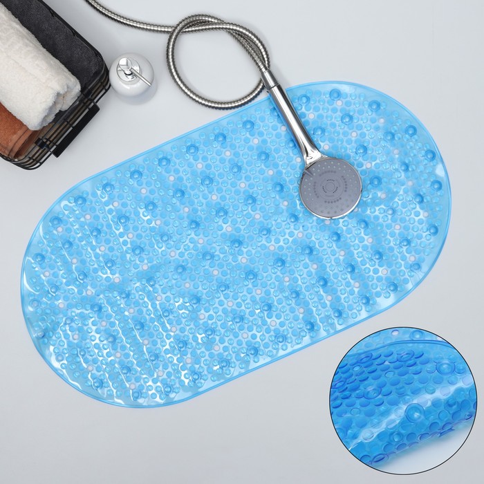 SPA-коврик для ванны Доляна «Пузырьки», 38×68 см, цвет МИКС