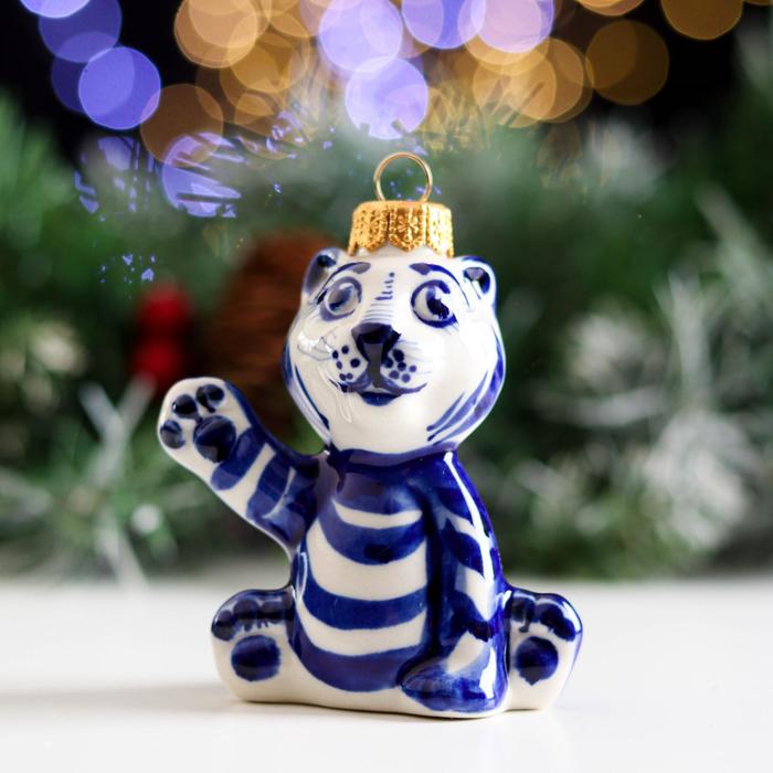 Новогодние Игрушки Гжель Новогодние Игрушки Гжель