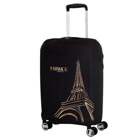 Чехол для чемодана W1025-L FABRETTI  , цвет черный