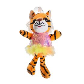 Мягкая игрушка «Тигрица в платье», на присоске, цвета МИКС
