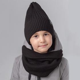 {{photo.Alt || photo.Description || 'Комплект (шапка,снуд) детский, цвет черный, размер 48-52'}}