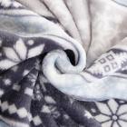 Плед "Орнамент" 180*200 см, велсофт,100% п/э, 280гр/м - фото 799958479