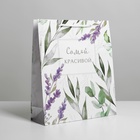 Пакет ламинированный «Best wishes», ML 23 х 27 х 8 см 6582623