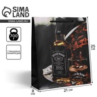 Пакет ламинированный «Крутой мужик», ML 21 х 25 х 8 см 6582743