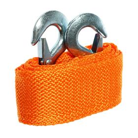 Трос-лента буксировочный TORSO, 10 т. 4 м, 2 крюка 7152124