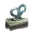 Трос-лента буксировочный TORSO, 3.5 т, 4 м, 2 крюка 7152130 - фото 103826