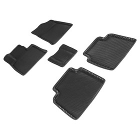 Коврики 3D EVA "РОМБ", для Hyundai Sonata VII, (LF), 2014-2019, KIA Optima IV, 2014-2020 7327089