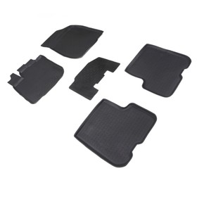 Коврики резиновые с высоким бортом для Renault Logan II, 2014-2020, Renault Sandero II 7327192