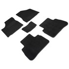Ворсовые коврики LUX для Nissan Murano Z50, 2008-2008 7327308 - фото 104186