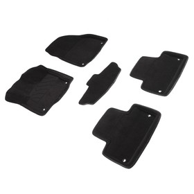 Коврики 3D для Land Rover Range Rover Evoque, 2011-2017, черные , комплект 7327442