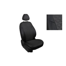 Авточехлы для Ford Focus 3 Trend, 2011-201, Ромб, алькантара, набор 7327507